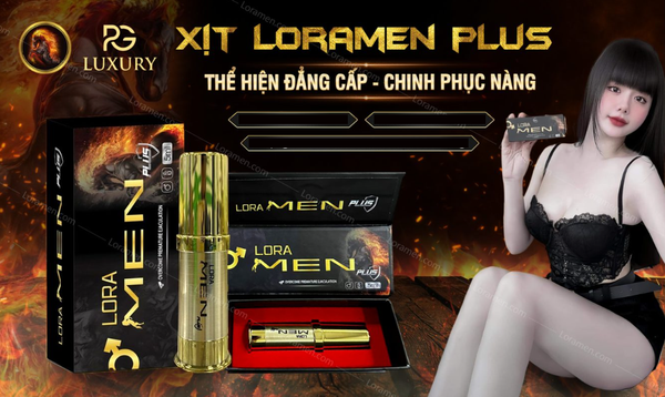 Xịt kéo dài quan hệ nam giới Lora Men Plus