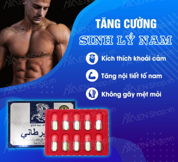 Viên Uống Sinh Lý Ngựa Thái Hộp Giấy