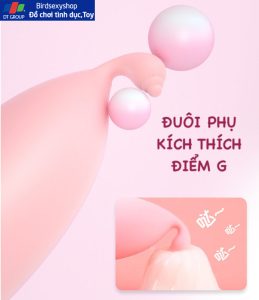 rứng Rung Tình Yêu Lilo Không Dây Sạc USB Remote Điều Khiển Từ Xa Cao Cấp