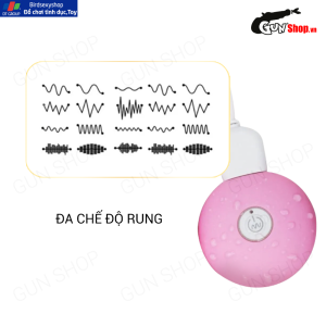 Trứng Rung Lồng Đèn 2 Đầu Kèm Lưỡi Liếm Dùng Sạc Mizz Zee