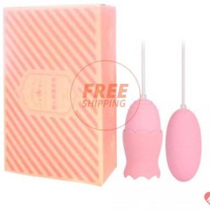 Trứng Rung Lồng Đèn 2 Đầu Kèm Lưỡi Liếm Dùng Sạc Mizz Zee