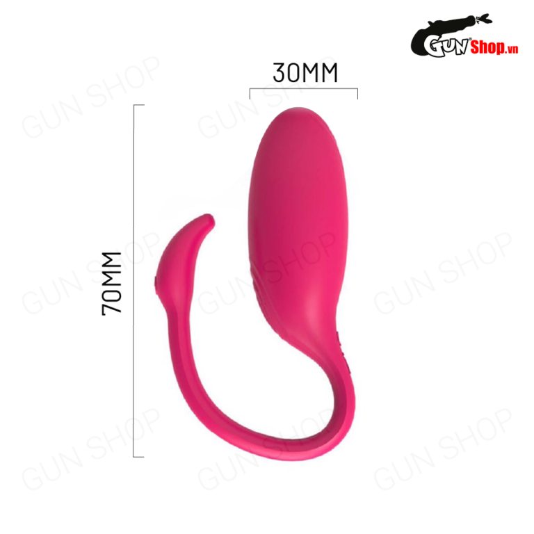 Trứng Rung Thiên Nga Flamingo Điều Khiển Từ Xa Bằng Điện Thoạ