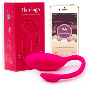 Trứng Rung Thiên Nga Flamingo Điều Khiển Từ Xa Bằng Điện Thoạ